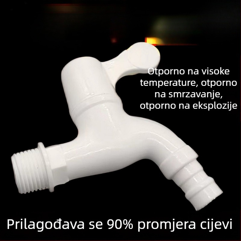 Plastični ventil za perilicu rublja, otporan na smrzavanje, brušena površina, jezgro ventila s valjkom, 35 g, CE potvrda