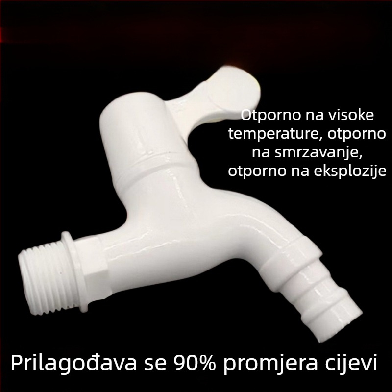Plastični ventil za perilicu rublja, otporan na smrzavanje, brušena površina, jezgro ventila s valjkom, 35 g, CE potvrda