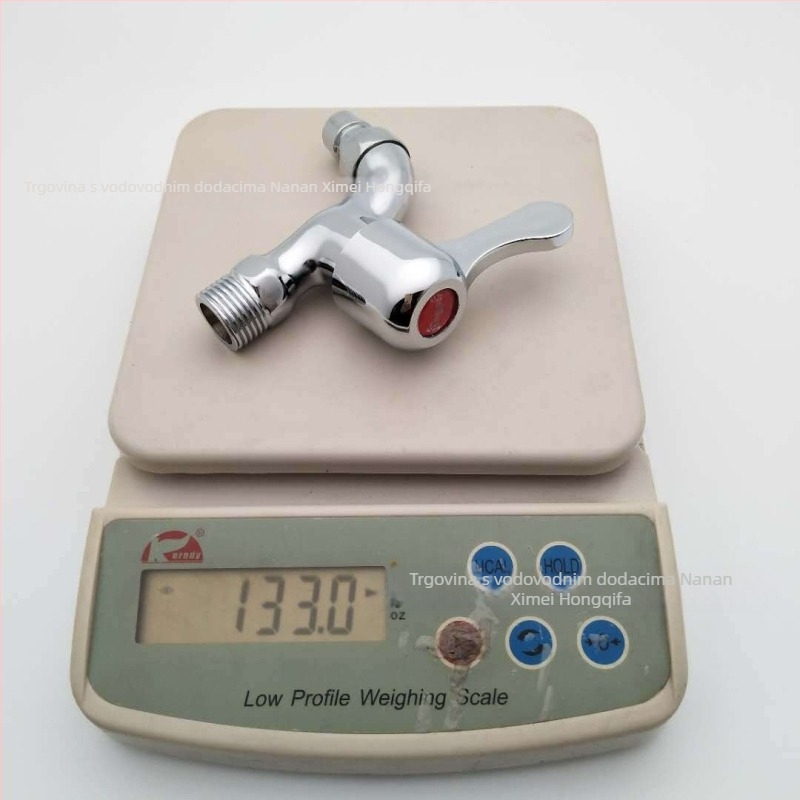 Kuhinjski magnetizirani slavina od cinkove legure — ugrađena u zid, nominalni tlak 1,0 MPa, raspon rada 0–90 °C, bakreni jezgreni ventil.