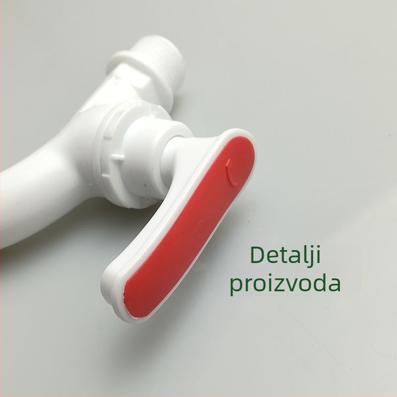Priključak slavine za perilicu rublja, plastična ručka, brzo otvaranje, otvaranje kljućem, jednostruka konstrukcija, model gyl0078