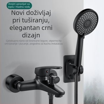 Mixing faucet LF-5002 – bakreno tijelo, keramičko jezgro ventila, podizni mehanizam otvaranja, montaža tip sjedalo, 0–90°C, 10–15 psi, promjer ulaza/izlaza 1–1,5 cm