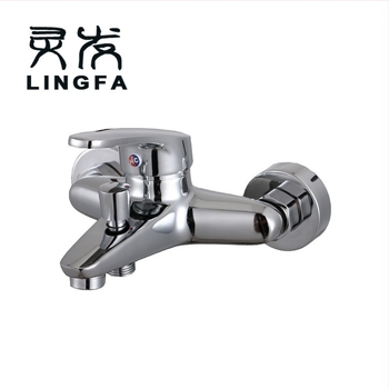 Mixing faucet LF-5002 – bakreno tijelo, keramičko jezgro ventila, podizni mehanizam otvaranja, montaža tip sjedalo, 0–90°C, 10–15 psi, promjer ulaza/izlaza 1–1,5 cm