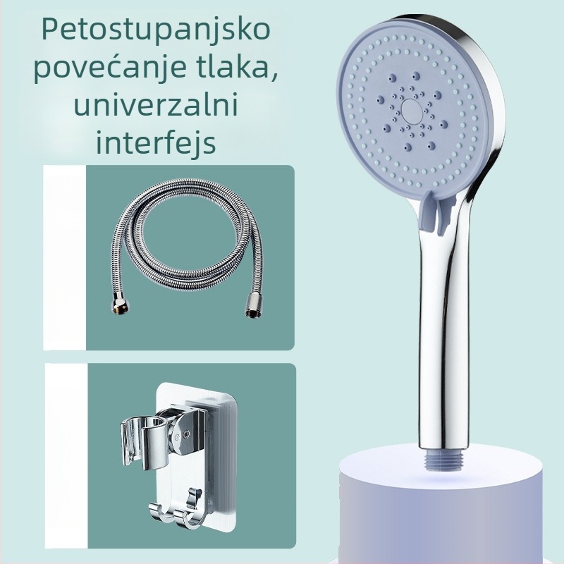 Hans ručna tuš glava s funkcijom kišnog tuša, ABS materijal, pod pritiskom i uštedom vode