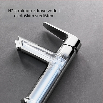 Jiumu slavina za umivaonik, model 32770-334/1B-Z, cinkova legura, keramički disk ventila, kromirani završni sloj
