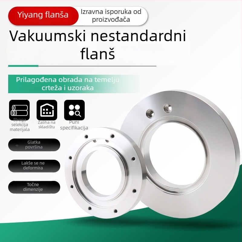 Yiyang vakuumska nestandardna prirubna ploča, nehrđajući čelik