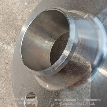 Nehrđajući čelični axiijalni prirub sa zavarenim vratom; spajanje zavarivanjem; otporna na koroziju i visok tlak; razred 1.