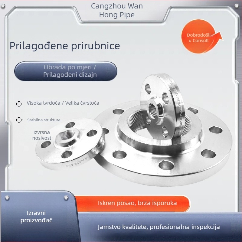 Ugljično-čelična prirubnica za zavarivanje, horizontalnog tipa, model A987, brenda Wanhong