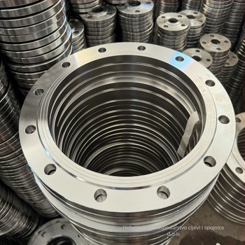 Zavarena plosnata flanša za niskotlačni srednji tlak, horizontalni tip, ugljično čelika, klasa 5A, nacionalni standard