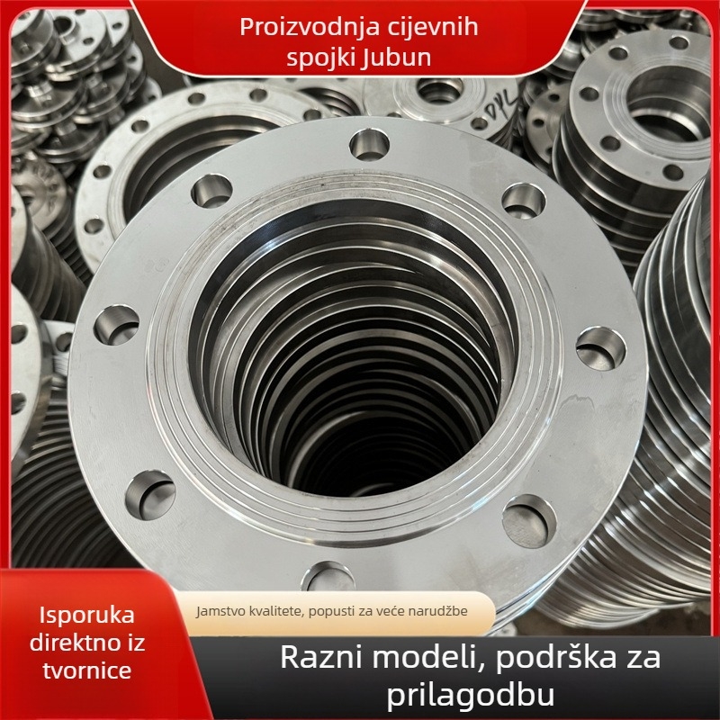 Zavarena plosnata flanša za niskotlačni srednji tlak, horizontalni tip, ugljično čelika, klasa 5A, nacionalni standard