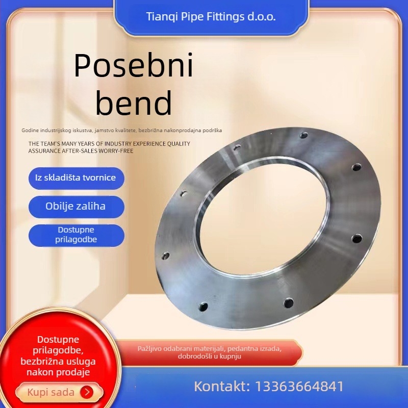 Specijalno oblikovana prirubnica od ugljičnog čelika, kovano, horizontalni tip, zavarivanje spoj, otpornost na koroziju i visoki tlak, nacionalni standard, Tianqi