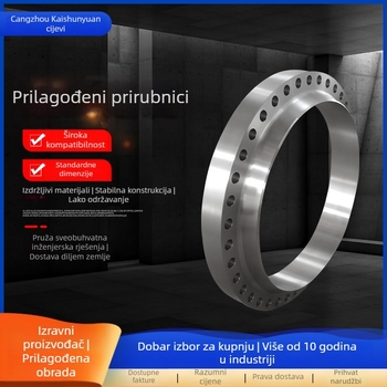 Flanša od ugljičnog čelika, horizontalnog tipa, spoj zavarivanjem, model 10, klasa 1