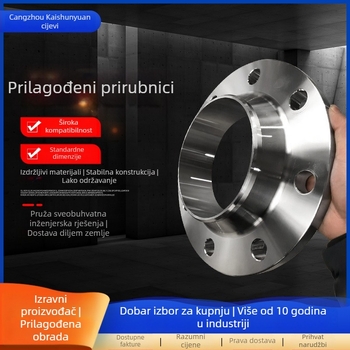 Flanša od ugljičnog čelika, horizontalnog tipa, spoj zavarivanjem, model 10, klasa 1
