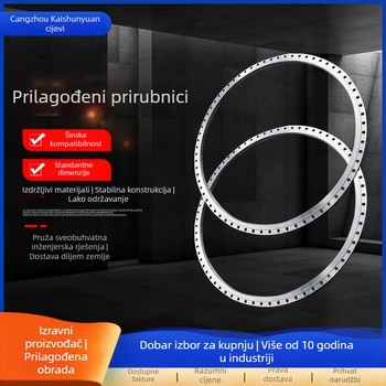 Flanša od ugljičnog čelika, horizontalnog tipa, spoj zavarivanjem, model 10, klasa 1