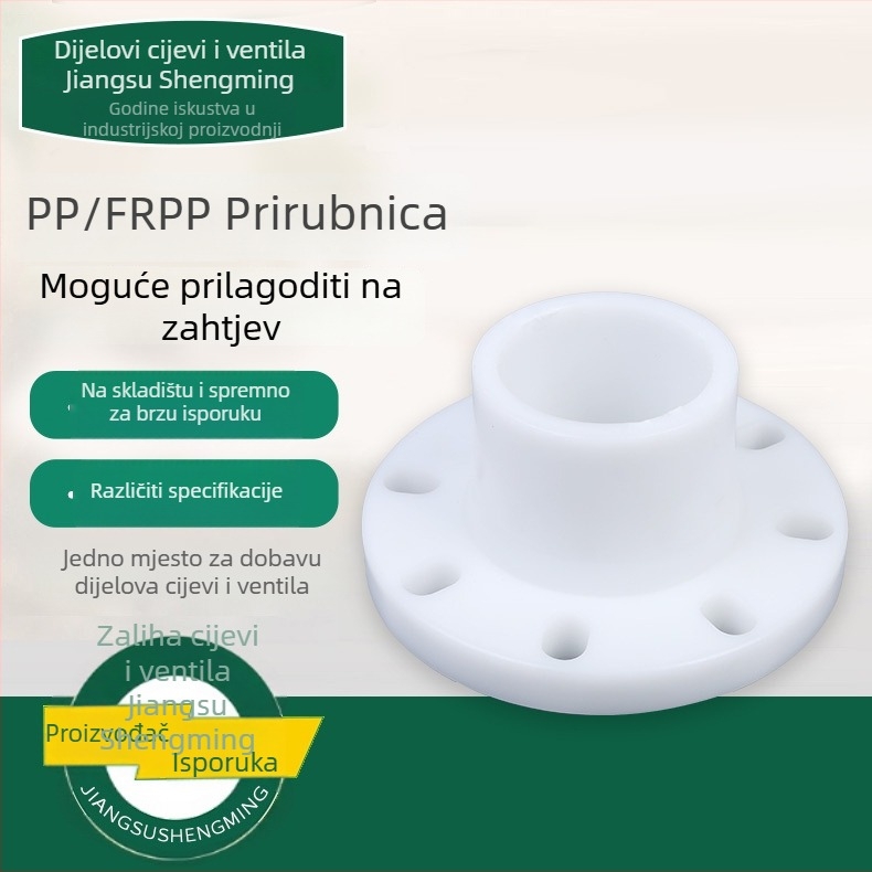 FRPP prirubnica za zavarivanje butt-welding s neck, utičnica za toplinsko lemljenje, aksijalni tip