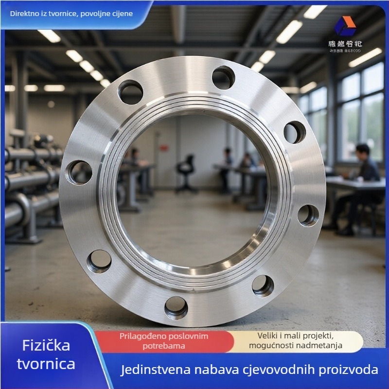 Q235 ugljično čelična plosna zavarena prirubnica, DN15–DN4000, GB/T 9124, galvanizirana