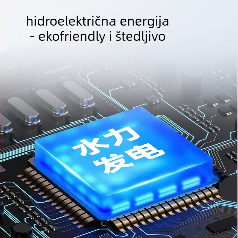 Kran za umivaonik s infracrvenim senzorom, prikaz temperature, miješanje tople i hladne vode, bakren materijal, keramički ventil