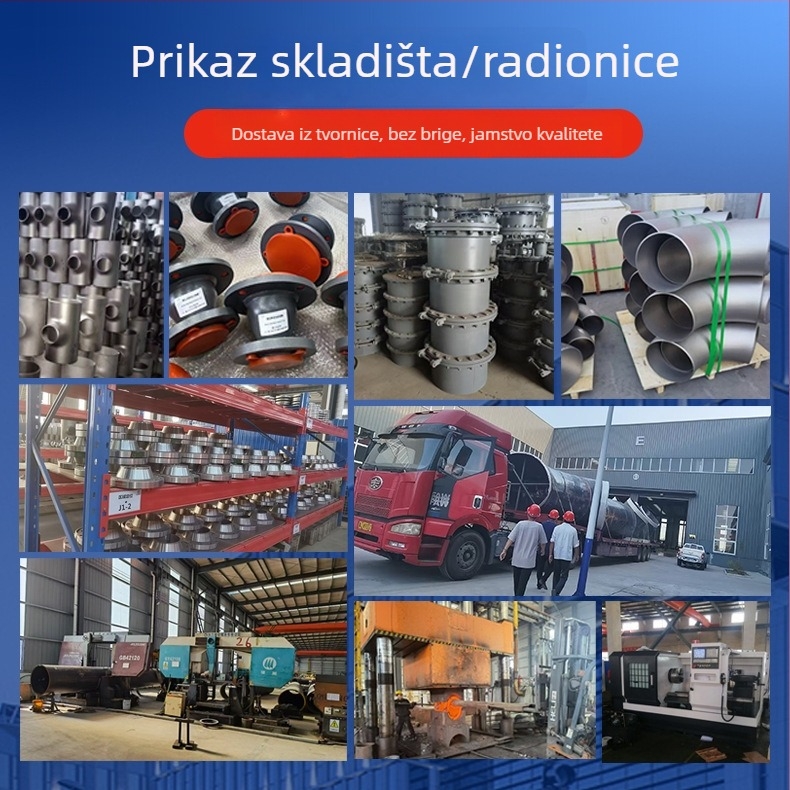 Izolirani spoj cjevovoda – bočni tip, zavarivanje spoja, ugljikova čelika, razred 1, visok tlak