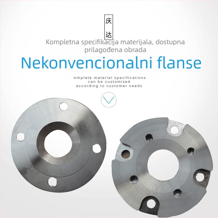 Flanša od nehrđajućeg čelika, axiijskog tipa, zavaren spoj, visoka otpornost na tlak, model: hladno valjana flange