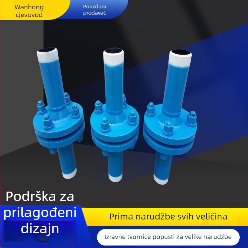 Izolirani prirubni spoj za plinovod, horizontalni tip, zavarivanje, dobra elastičnost, brtva prirube