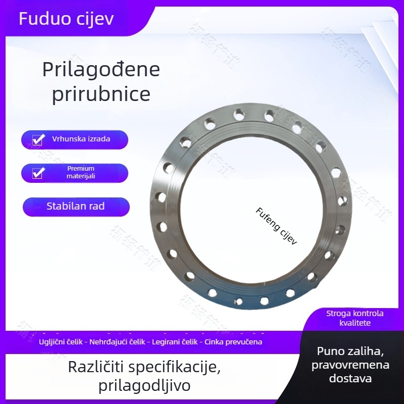 Slijepa prirubnica, karbonska čelika, klasa A, aksijalni tip, model FLA-016, zavareni spoj