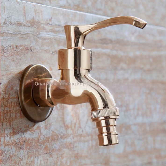 Ugradna slavina u zidu, jednoručna, od legure cinka, model B070-B072, 0–80°C, nazivni tlak 1.0 MPa