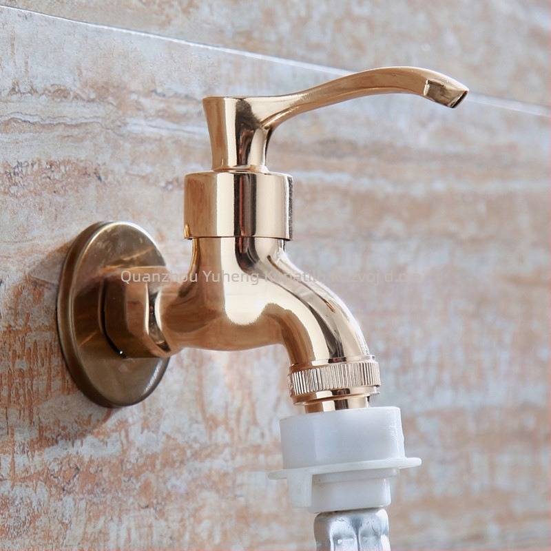 Ugradna slavina u zidu, jednoručna, od legure cinka, model B070-B072, 0–80°C, nazivni tlak 1.0 MPa