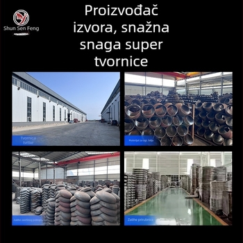 Nerđajući čelični prirub s vratom za zavarivanje, horizontalnog tipa, prema američkom standardu, otporan na koroziju