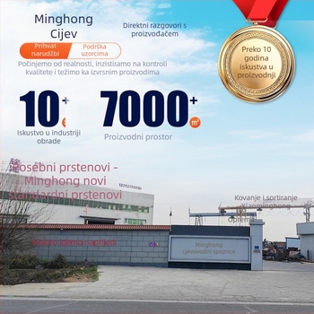 Flanša od nehrđajućeg čelika s dugim visokim vratom, spoj zavaren, prema nacionalnom standardu, otporna na koroziju i visok tlak.