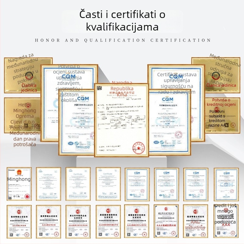 Flanša od nehrđajućeg čelika s dugim visokim vratom, spoj zavaren, prema nacionalnom standardu, otporna na koroziju i visok tlak.