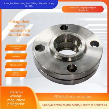 Priruba od nehrđajućeg čelika, kovana, plosnata zavarivačka priruba, aksijalni tip, DN100, promjer 108/114, Gb/t9119-2010