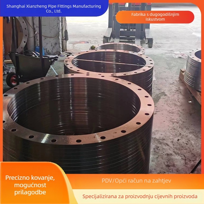 Priruba od nehrđajućeg čelika, kovana, plosnata zavarivačka priruba, aksijalni tip, DN100, promjer 108/114, Gb/t9119-2010