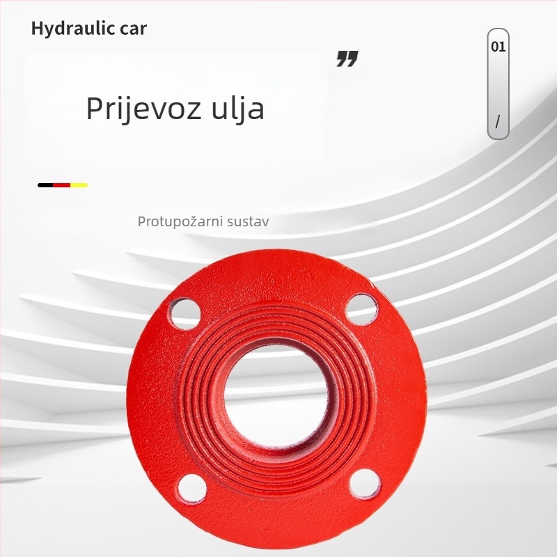 Osični spoj s prirubom, klampska veza, otporan na visoki tlak, model: priruba, brtva za prirubu