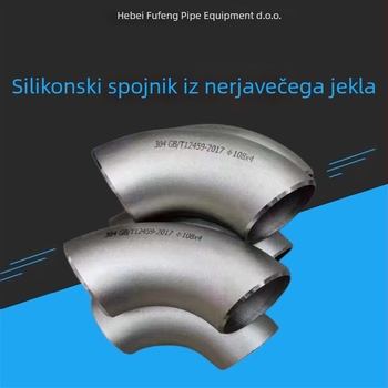 304 nehrđajući čelik butt-weldirani koljen 90°, GB standard BXG-010