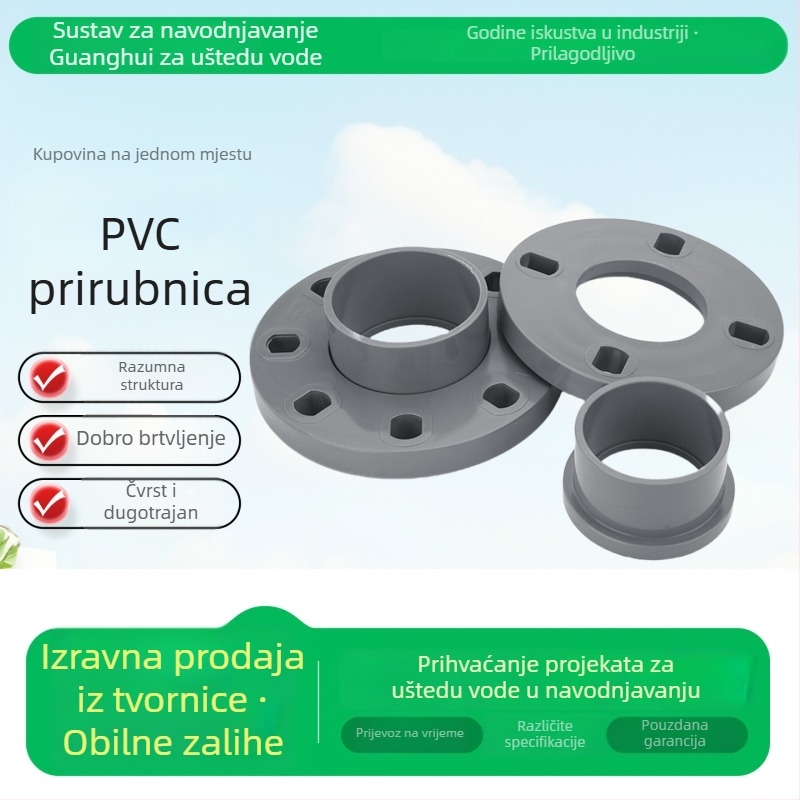 PVC prirubni spoj za navodnjavanje, model 20, otporan na koroziju, Guanghui marka