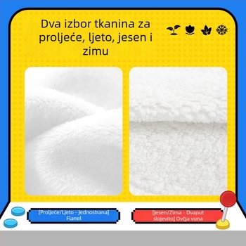 Flanel deka, crtani stil Pixel Star Dew Valley tema, za sve sezone, u stilu šal