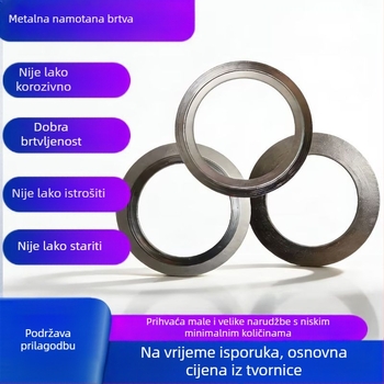 304 nehrđajući čelik garnitura za prirubu – brtva za osovinu, otpornost na visoke temperature i tlak