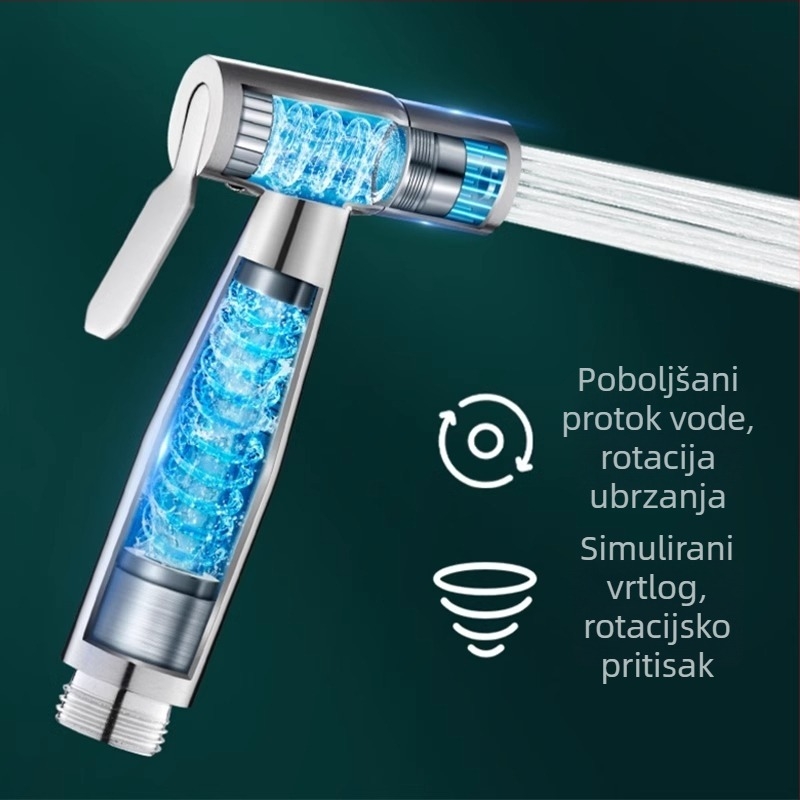 QD9000 304 nehrđajući čelik, dvostruka kontrola, jedan ulaz, tri izlaza, četverostruki kutni ventil