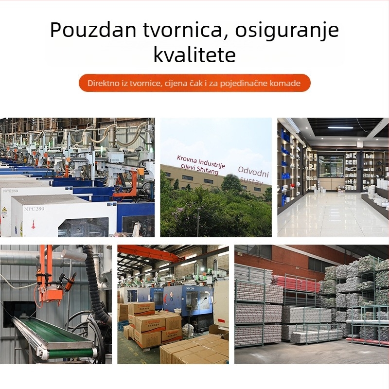 PVC dišući kapak s integriranim izlazom zraka, kuglasti kapak za kišu, model 75/110/160/180/200