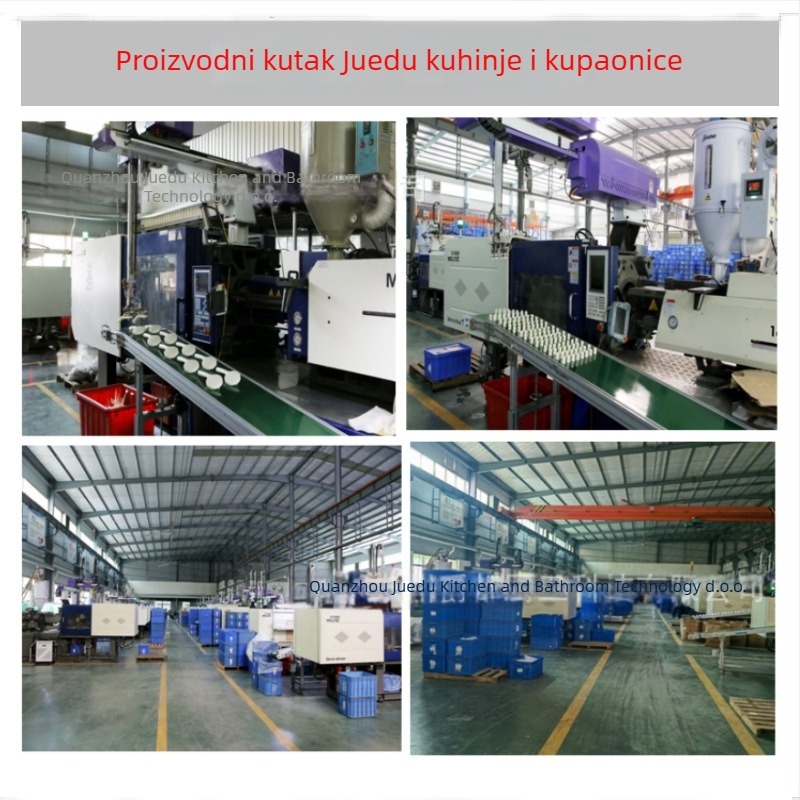 Kuhinjska slavina s ABS tijelom, YMNA095, keramički disk ventil, univerzalni ulazi/izlazi, uspravna ugradnja