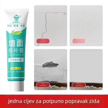 Žbuka za zidove s vodootpornom formulom za unutarnje i vanjske zidove, model 250GBQG; porijeklo Yiwu, Kina; rok trajanja 18 mjeseci