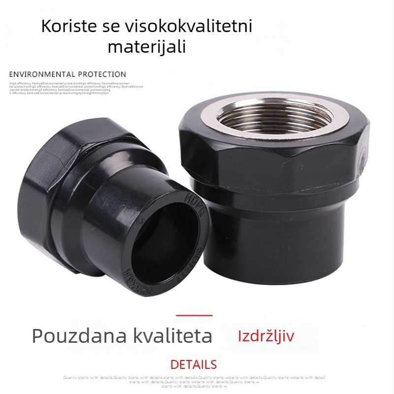 HDPE vodovodne spojnice s unutarnjim navojem, model 20-110, visokog tlaka, za opskrbu vodom