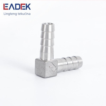 304 nehrđajući čelik, L-tip dvostruko utikač, spoj za crijevo s pagoda glavom, dvostruki spoj, Pagoda Elbow Hose Fitting, marka Lingteng, podrijetlo Zhejiang Quzhou