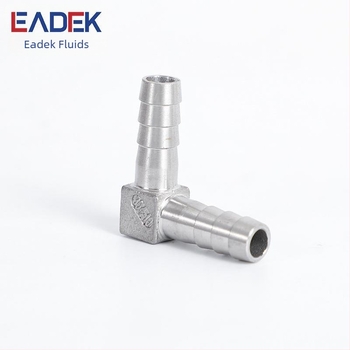 304 nehrđajući čelik, L-tip dvostruko utikač, spoj za crijevo s pagoda glavom, dvostruki spoj, Pagoda Elbow Hose Fitting, marka Lingteng, podrijetlo Zhejiang Quzhou