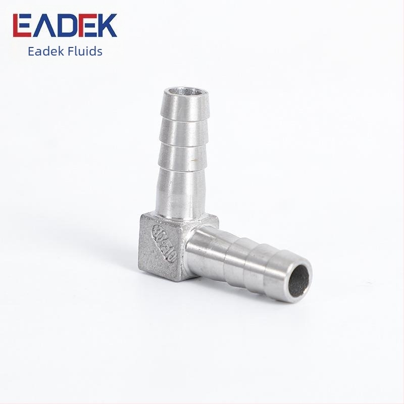 304 nehrđajući čelik, L-tip dvostruko utikač, spoj za crijevo s pagoda glavom, dvostruki spoj, Pagoda Elbow Hose Fitting, marka Lingteng, podrijetlo Zhejiang Quzhou