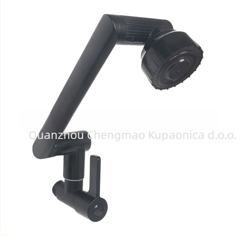 Zidni miješac s mehaničkom rukom, nehrđajući čelik, keramički disk ventila, elektroplatina