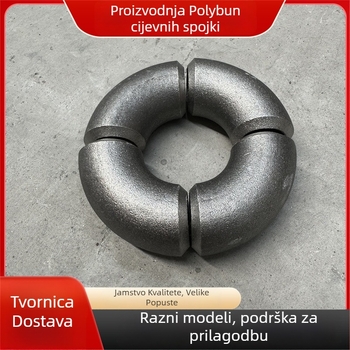 Kut cijevi, U-tip kratki radijus, 180°/90°/45°, čelik ugljik, debljina zida 3 mm, debljina cijevi 3 mm