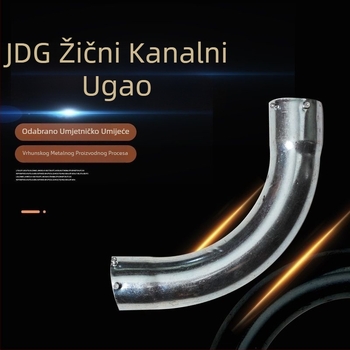 JDG koljeno cijevi, galvanizirano, 90°, debljina zida prilagođena, nacionalni standard