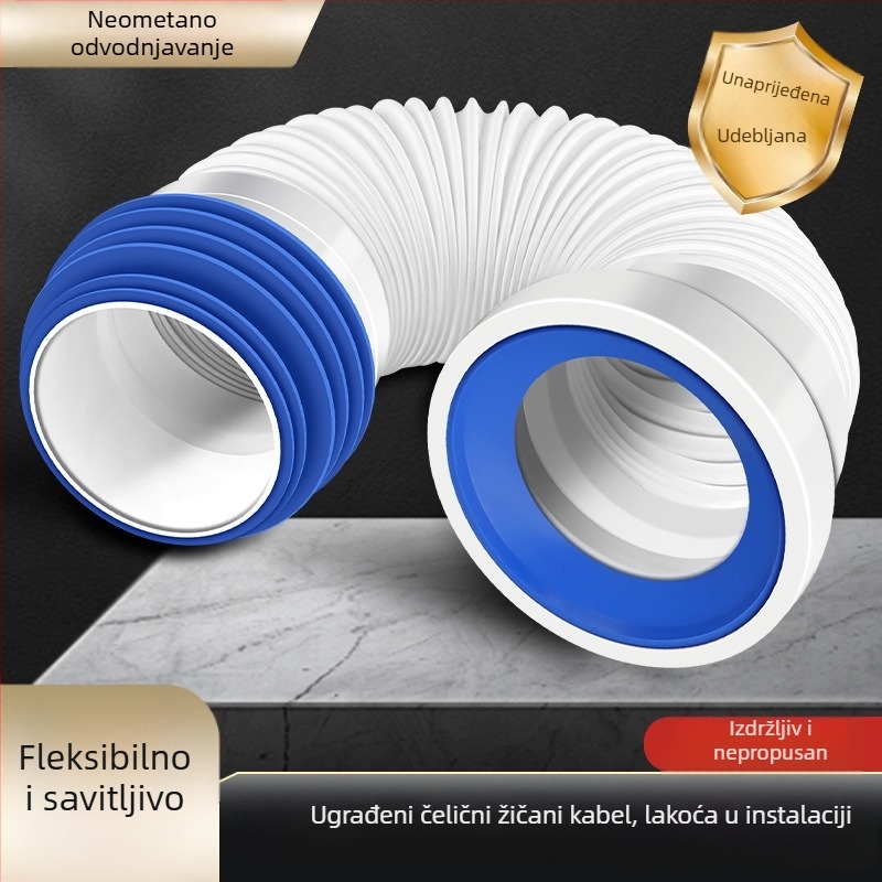 Toaletni flanš – PVC, branda Jufan bathroom, montaža ljepilom, moderan i jednostavan stil