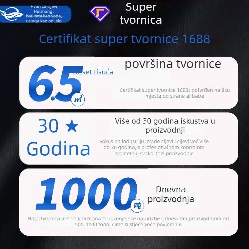 304/316L nehrđajući čelik butt-weld koljeno, 90° stupnjeva, nacionalni standard