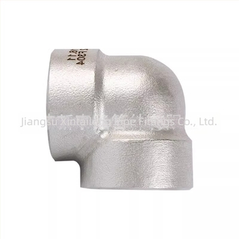 Nerđajuće čelično koljeno 304L/316L, Socket Weld, 90°, visok tlak 3000 lb